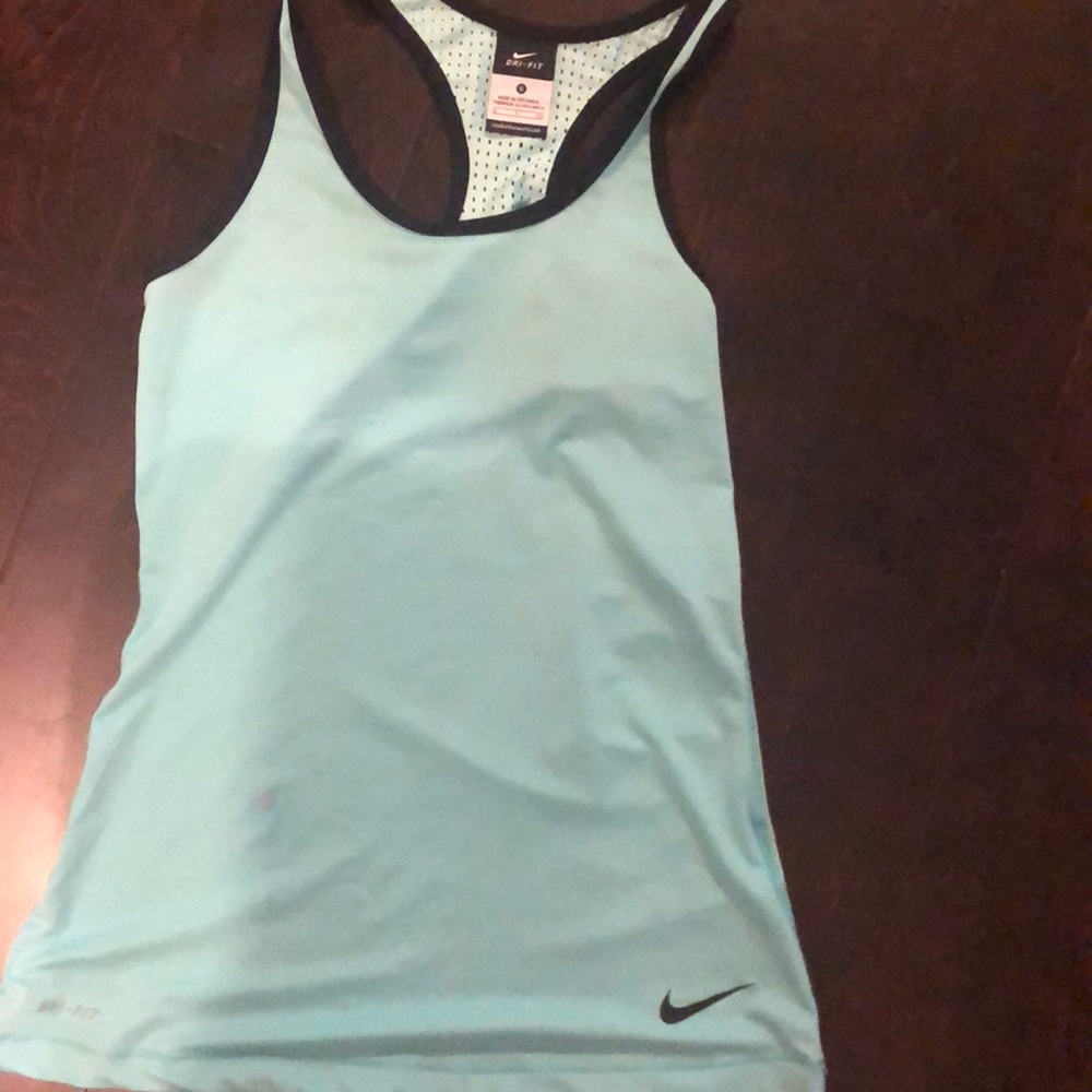 Teal Nike tank top